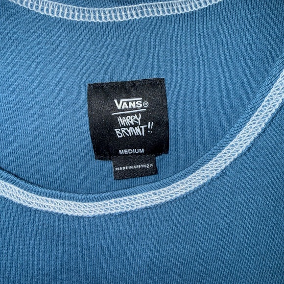 Vans Teal Graphic Tank Top VANS - Picture 2 of 5